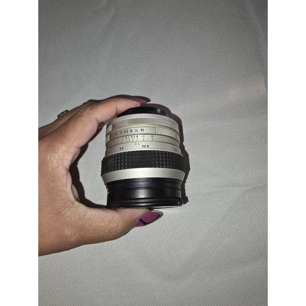 Hanimex Automatic 28mm f/2.8 Wide Angle Lens w/ Tiffen 52mm Skylight‎ Filter-Vtg
